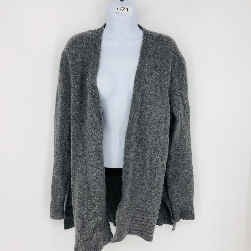 Madewell Women Cozy Walker Cardigan Long Sleeve Open Front Sweater Size M Wool